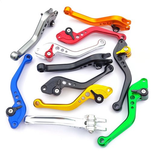 优选机车改装配件煞车离合手把牛角改装铝合金CNC手柄拉杆手煞车