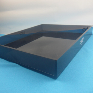 长方形防滑托盆餐杯子托盘亚克力酒店托盘咖啡托盘餐厅酒店盘