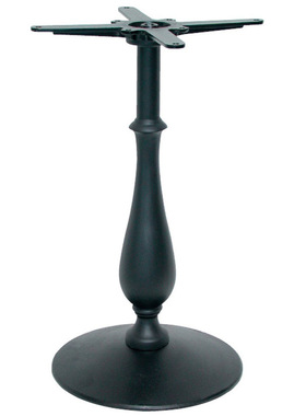 厂家批发南通黑色铸铁餐桌脚[SP-MTL187]创意葫芦形桌腿 金属支架