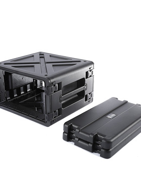 塑盾6U黑色防护箱工业产品安全防护防水IP67厂家直供