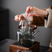 电陶炉煮茶壶养生壶耐高温玻璃小型新款 家用高端泡茶保温烧水器
