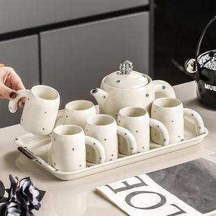 乔迁新居杯子套装 家用杯具 现代轻奢茶具套装 喝水杯子待客水杯套装