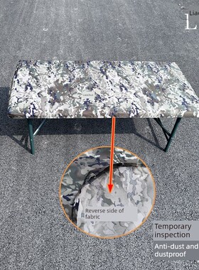 精选蓝色纯色120*60防尘台布定制松驰台布全包600D牛津布野外迷彩