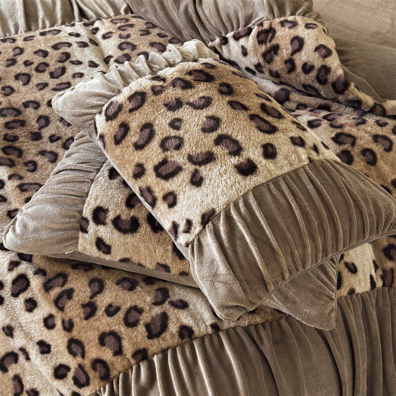 加厚兔毛绒枕套一对装秋冬季新款加绒枕头套牛奶珊瑚绒枕芯内胆套