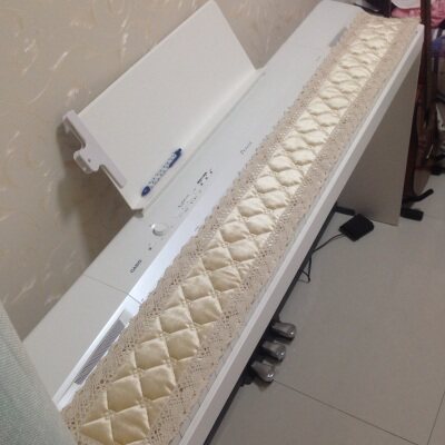 精选钢琴键盘布键盘尼键盘披电钢琴键盘盖布盖巾琴键罩通用加厚