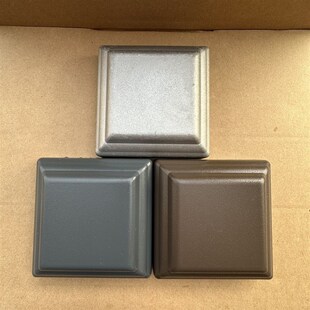 精选铝合金方管盖帽铝合金80 100 120 150帽盖护栏阳台栏杆配件立