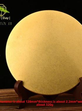 纯铜新型彩绘龙凤铜镜小口袋镜新娘腰镜护身婚纱圆镜客厅装饰