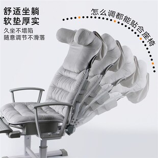 精选学生专用坐垫凳子久坐教室靠背一体初中高中加厚午睡座椅子垫