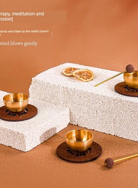 迷你唱歌碗声音疗法冥想减压减压治疗家具放松身心梵语声音碗声音