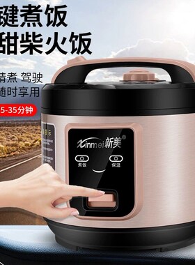 车载电饭煲24v大货车专用12V桥车用自驾游车家两用小可蒸煮电饭锅