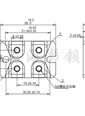 精选HXP200大功率平面厚膜高频无感均压电阻 200W 10R 20R 50R 10