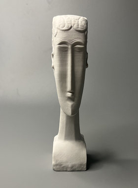 精选创意现代简约轻奢艺术抽象家居装饰石膏像人物博物馆复刻摆件