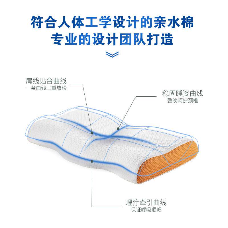 颈椎矫正器睡觉用生理曲度变直反弓修复专用病人护劲椎助睡眠枕头