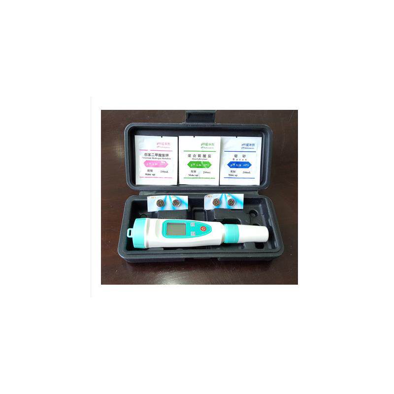 齐威PH计/酸度计PHB-4/PHB-1便携式ph值测试仪精确0.01电极缓冲剂
