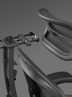 精选赫曼米勒Herman Miller 高端人体工学椅aeron适配头枕 Atlas