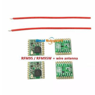 RFM95 RFM95W RFM95-868MHz RFM95-915MHz LORA SX1276 带天线