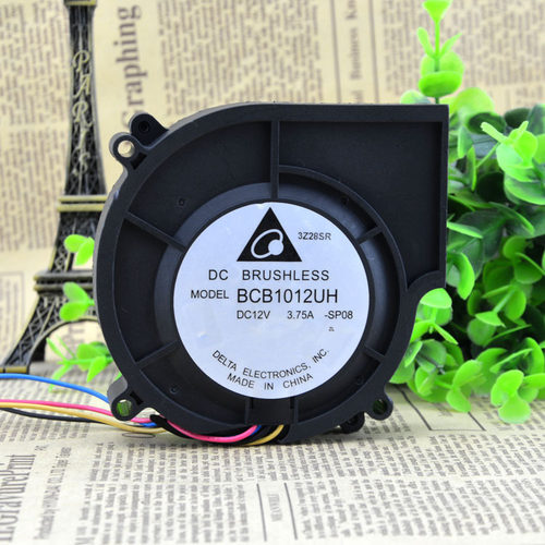 台达9厘米 汽车增压涡轮风扇 鼓风机 12V3.7 超劲爆风BCB1012UH
