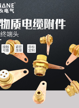 矿物电缆终端头BTTVZ防火绝缘电缆接地夹 RTTW柔性防火电缆终端头