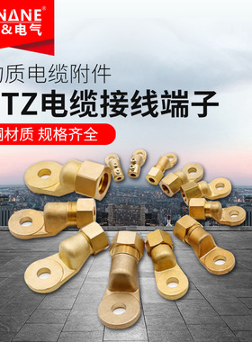 NG-A-BTLY刚性矿物质电缆专用接线鼻子 BTTZ绝缘防火矿物接线端子