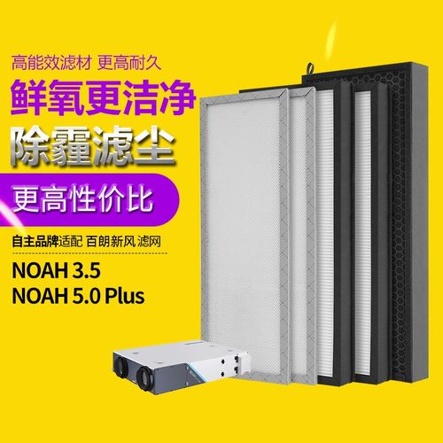 适配百朗新风系统过滤网NOAH 3.5/5.0 PLUS过滤芯