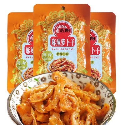 麻辣萝卜干脆豇豆口口脆系列四川泡菜下饭餐配菜小包装