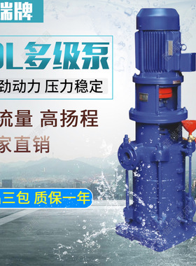 酷瑞牌热水多级泵 DLR立式多级离心泵  DLR多级泵