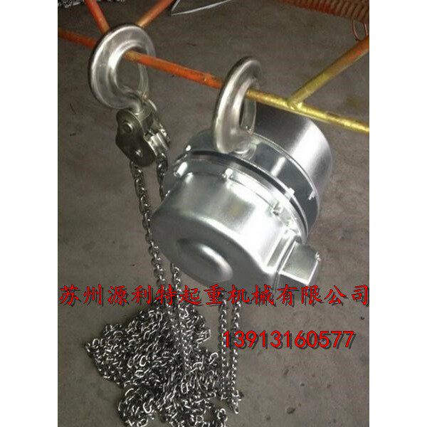 DHS上海5T*3M6米9米不锈钢环链电动葫芦三链不锈钢电动葫芦