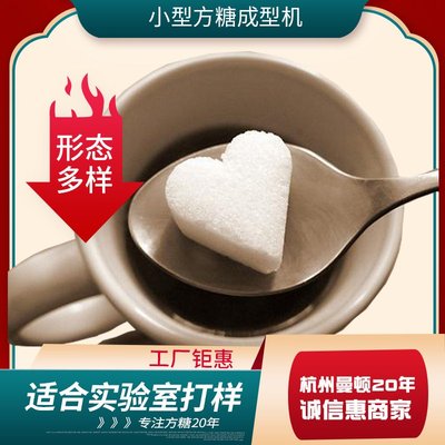 厂家直销 新型实验室用小型方糖成型机 杭州曼顿冷压成型设备