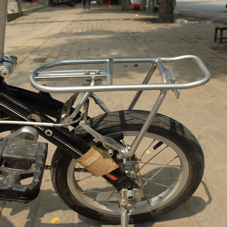 14寸铝合金后货架大行bya412行李架K3货架风行尾架折叠车前货架子