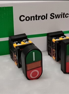 双头按钮APBB椭圆带灯AS25N方形22电磁继电器器电继器电继24中间