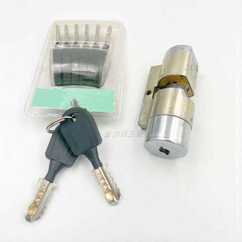 特能门锁拨叉锁芯B级锁芯老式防盗门锁芯可替换特能门锁锁具配件