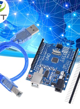 UNO R3 开发板 ATmega328P单片机 改进版 开发学习控制板 模块