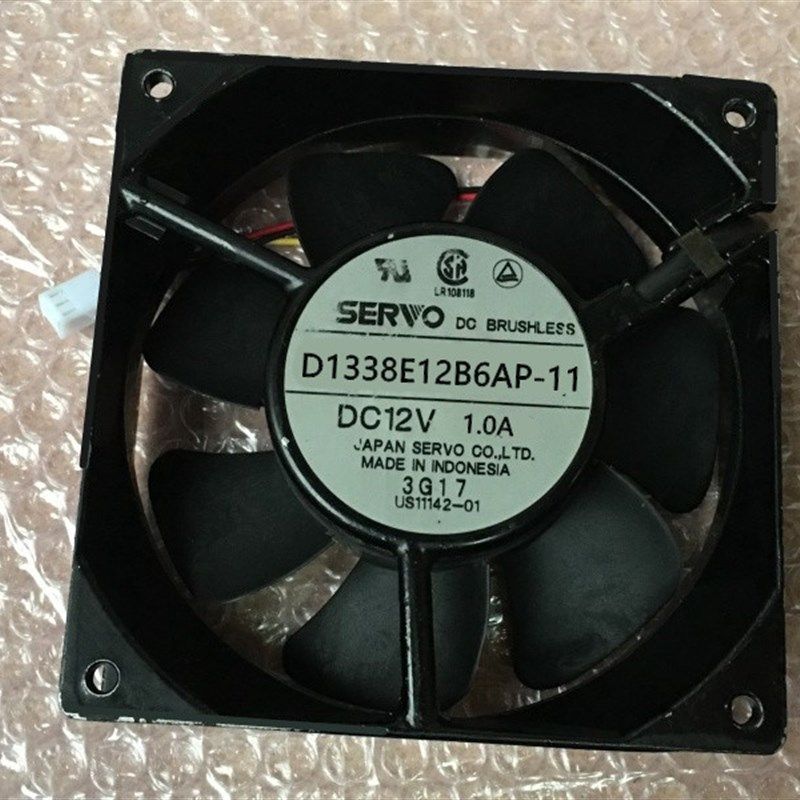 日本SERVO 12038 12V 1.0A大风量风扇D1338E12B6AP-11 金属框,农机/农具/农膜,灌溉工具,淘宝优惠券,粉丝福利购,淘宝优惠卷
