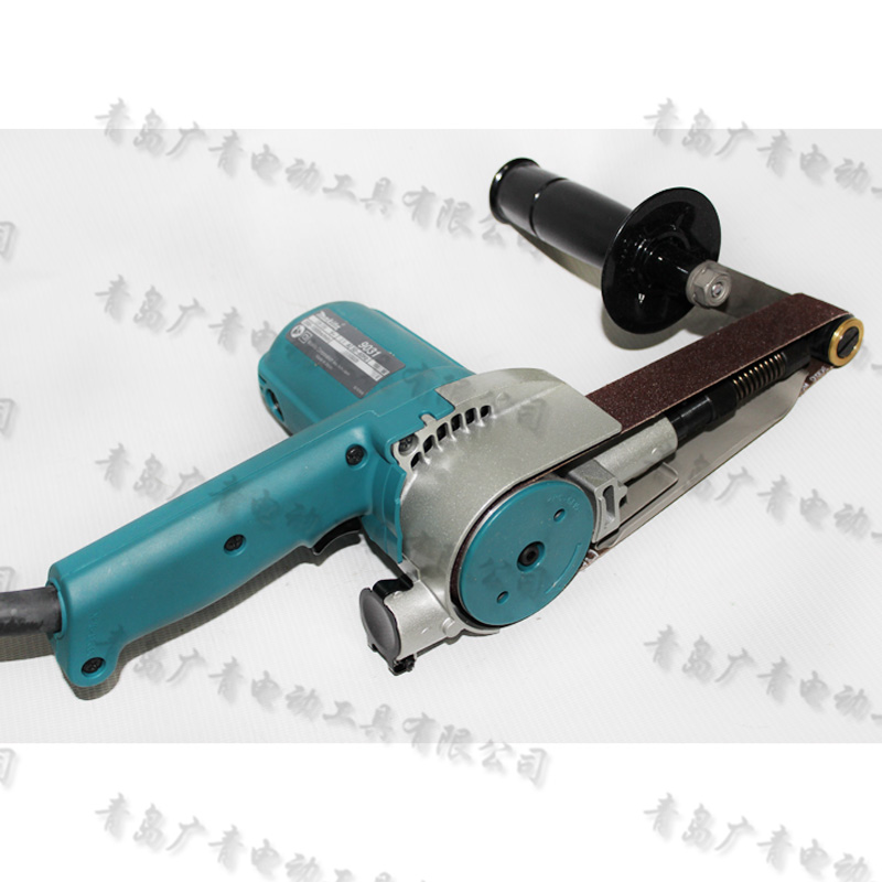 makita牧田9031电动砂带机9032手提带式砂光机金属木材打磨抛光机