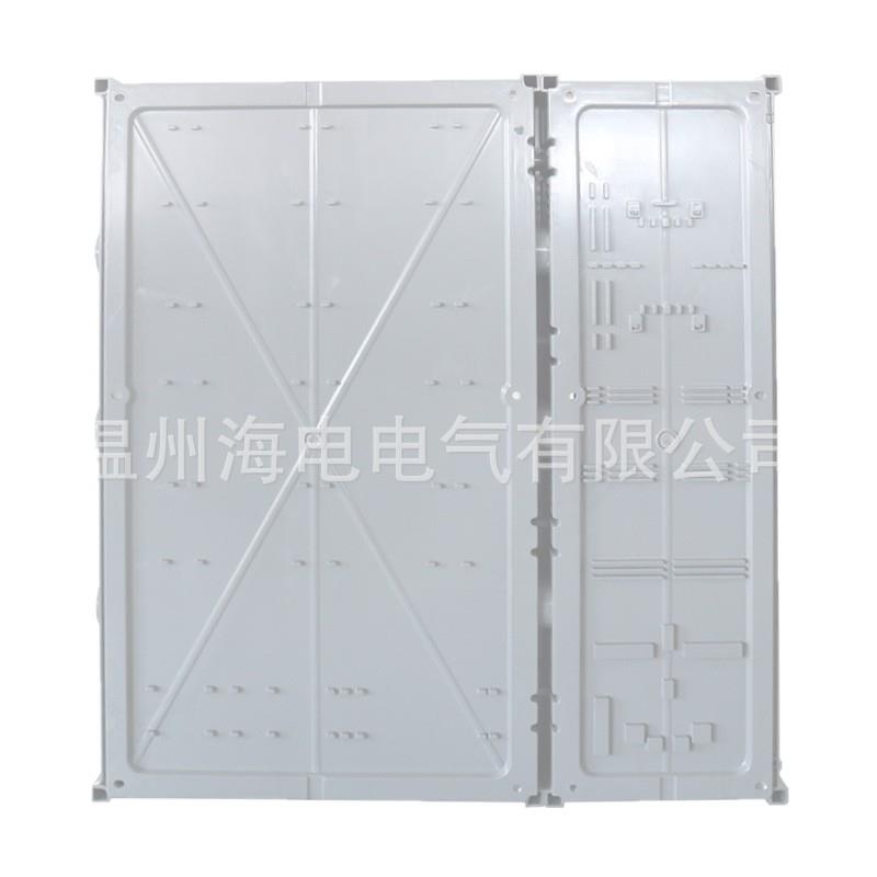 新南网费控电表箱PC挂壁式单相9表非金属计量塑料全透明电表箱