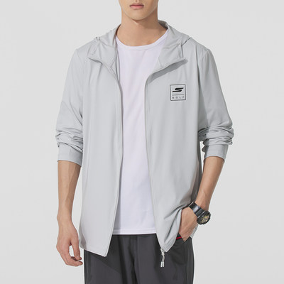 Skechers斯凯奇皮肤衣男女装新款运动服遮阳衣长袖夹克外套