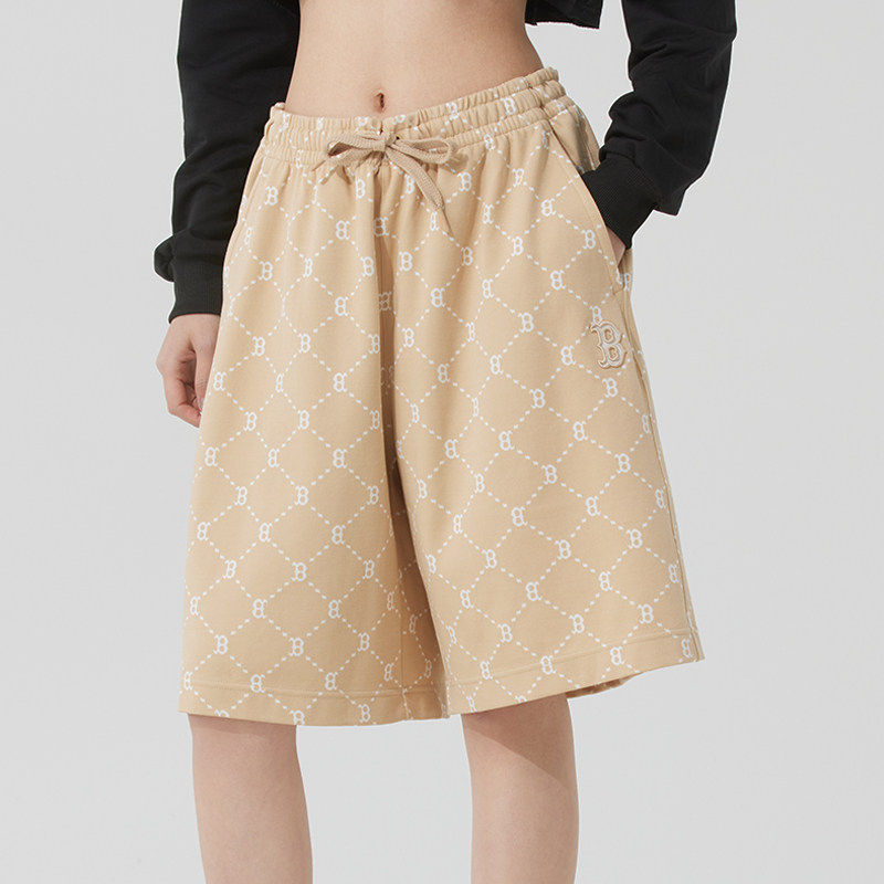 MLB男裤女裤 25冬季新款情侣运动裤健身训练潮流时尚休闲透气短裤