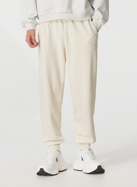 MLB针织长裤男裤女裤2025冬季运动裤宽松休闲裤卫裤3APTB0154