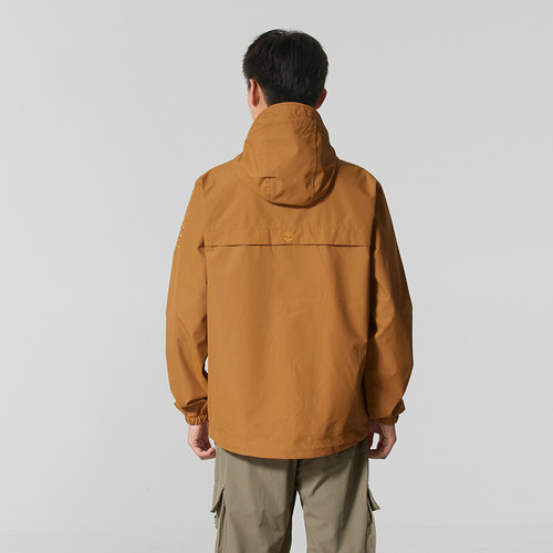 添柏岚男春秋新款户外徒步登山服防水透气硬壳工装夹克外套A695W