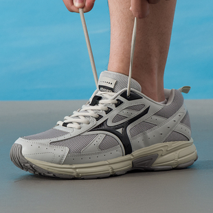 轻便缓震跑步鞋 美津浓男子休闲运动鞋 SPEED复古老爹鞋 新款 25秋季