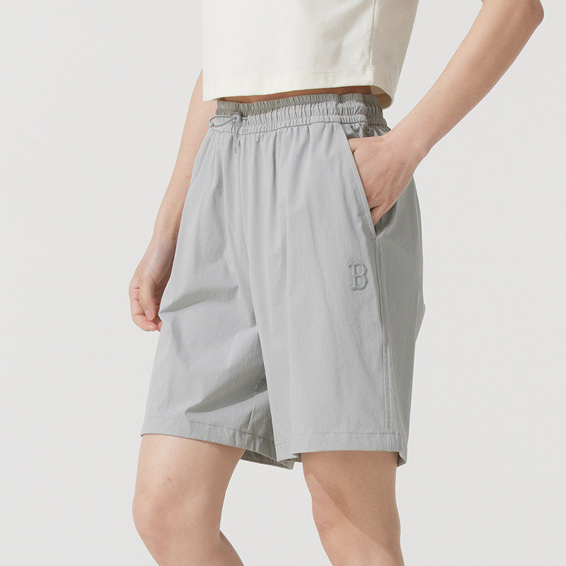 MLB情侣运动短裤25冬季新款训练透气休闲裤潮流健身裤子3ASMB0153