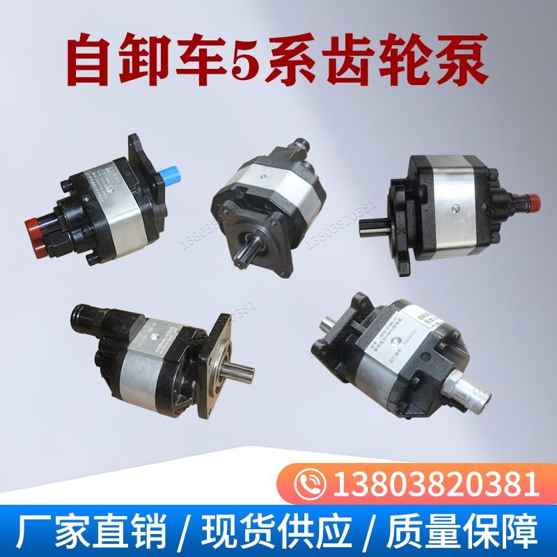 自卸车5系齿轮泵油泵FC525/550/563/5100液压齿轮泵总成汽修配件