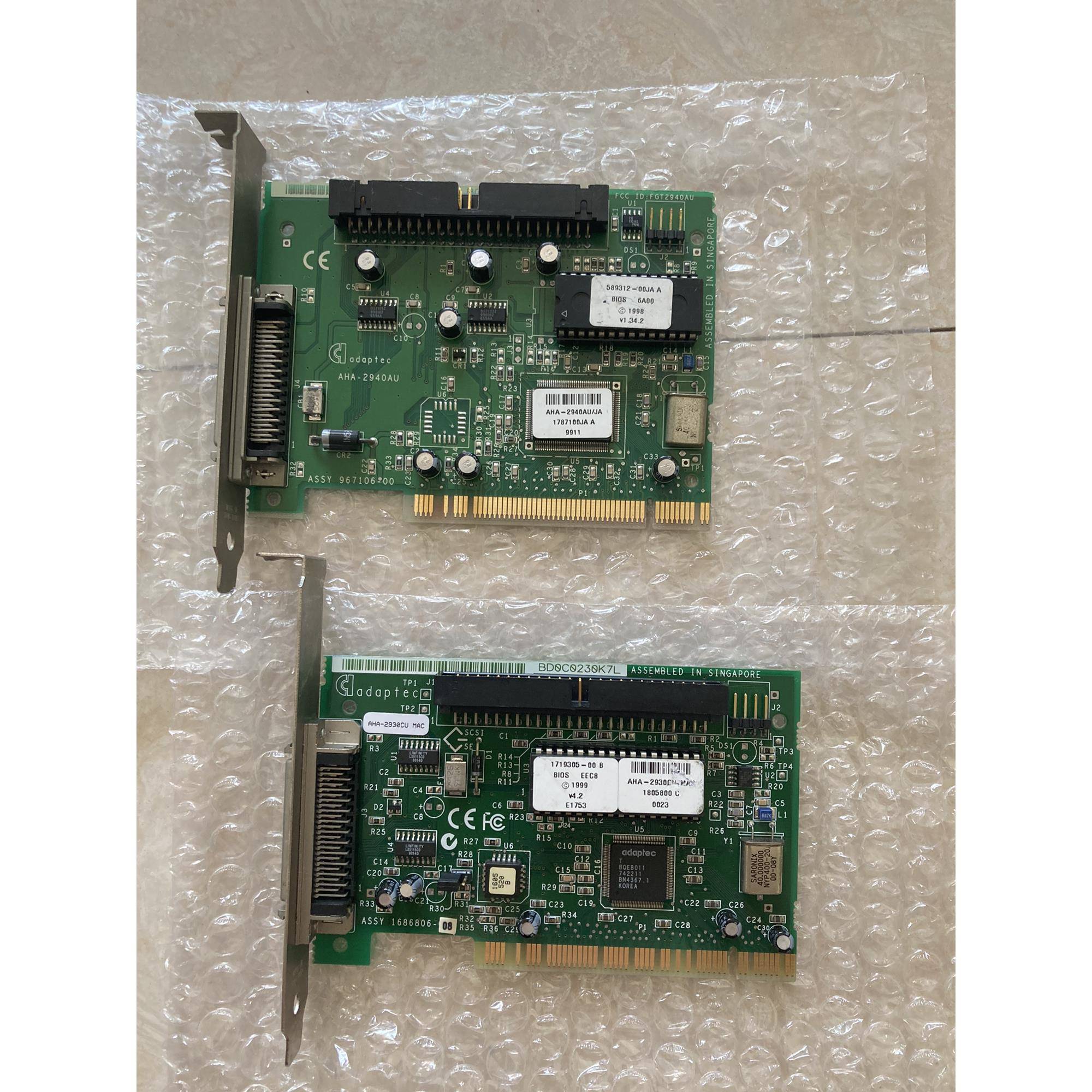 adaptec外置 50针扫描仪 PCI SCSI卡 AHA-2940AU 2930C 现货2910c