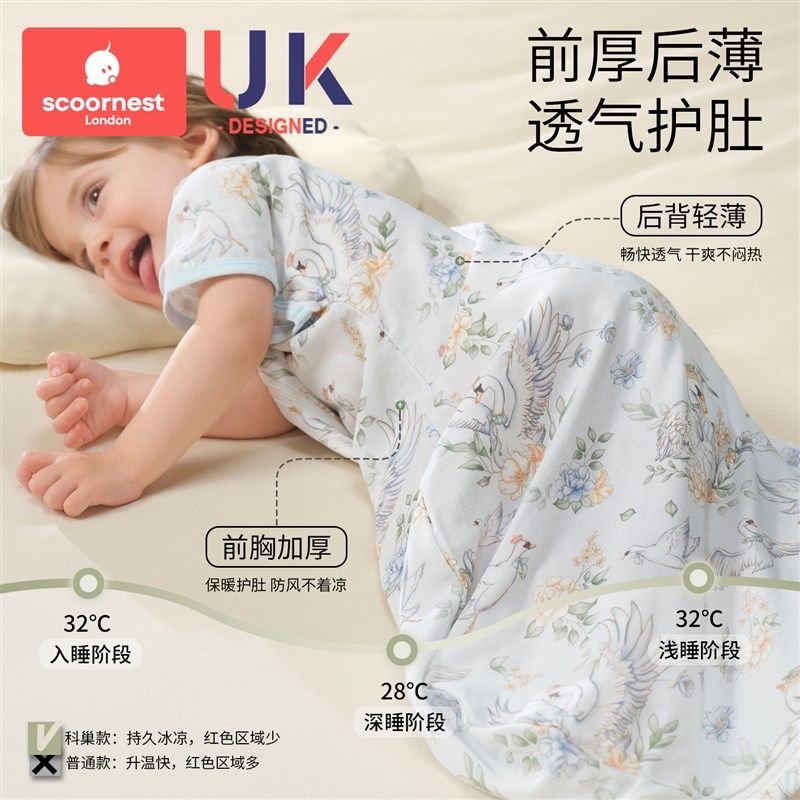 科巢婴儿睡袋春秋款四季通用一体儿童防踢被6层纱布蚕丝宝宝睡袋,婴童用品,睡袋/防踢被,淘宝优惠券,粉丝福利购,淘宝优惠卷