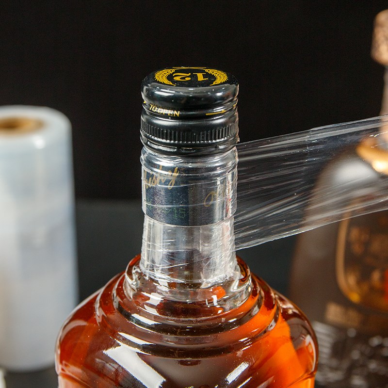 酒瓶封口膜密封膜酒坛老酒防渗漏膜埋藏防老化防挥发拉伸瓶口膜