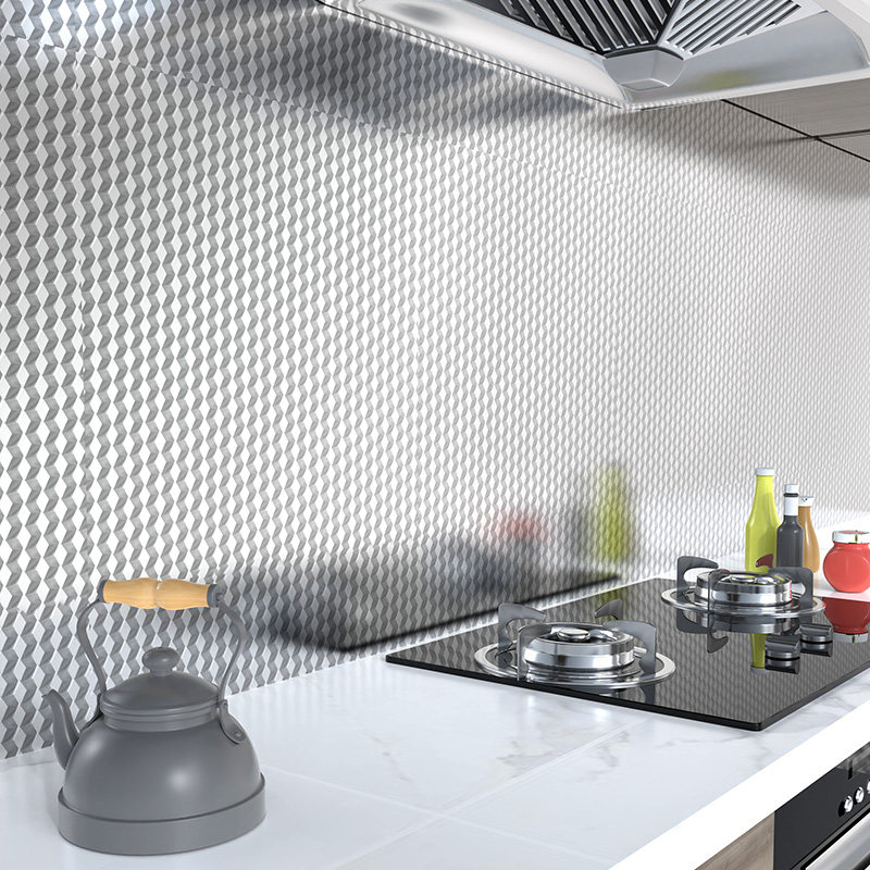 吊柜防油贴纸防蒸汽防油烟自粘厨房整体橱柜防水防潮柜子底部铝箔,家居饰品,瓷砖贴,淘宝优惠券,粉丝福利购,淘宝优惠卷