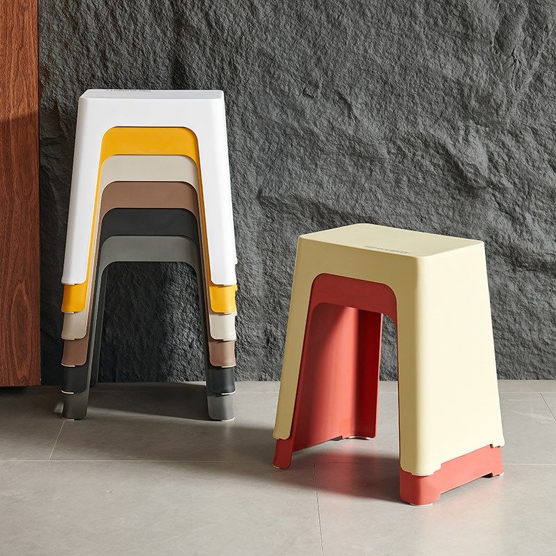 简约创意加厚塑料凳子家用可叠放方凳餐桌板凳客厅换鞋凳环保椅子,住宅家具,其它凳子,淘宝优惠券,粉丝福利购,淘宝优惠卷