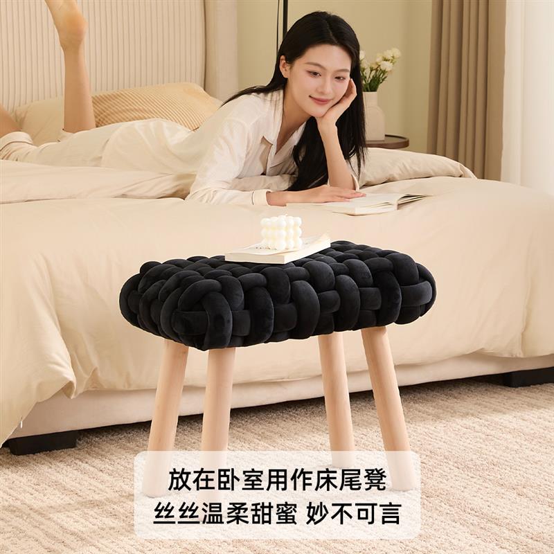 换鞋凳实木家用门口穿鞋凳入户玄关鞋架板凳化妆凳梳妆台化妆椅子