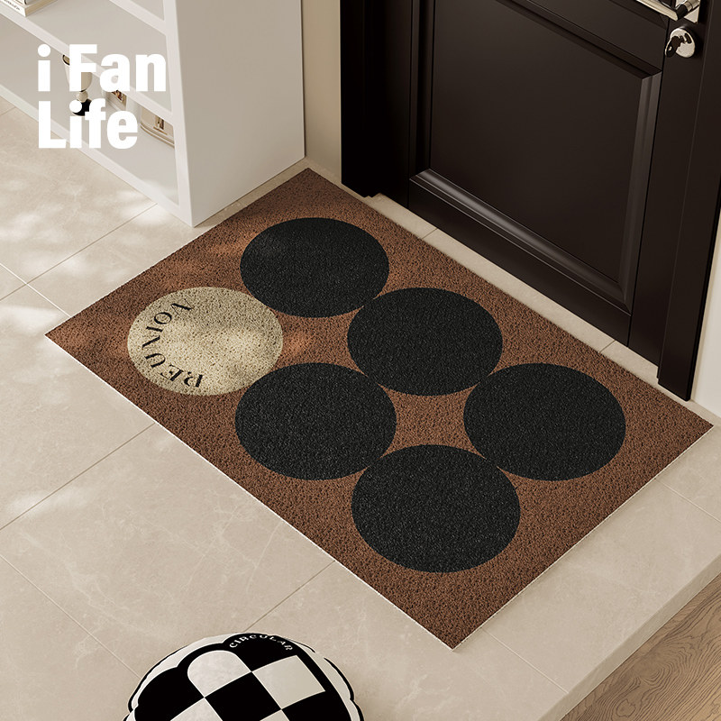 范店布鲁可入户门内地垫进门脚垫耐脏免洗丝圈地毯室内玄关处门垫