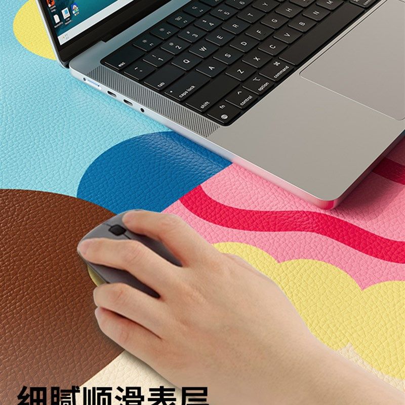 卡通鼠标垫超大女生高颜值办公室家用键盘垫防水可擦洗电脑桌垫,居家布艺,桌布,淘宝优惠券,粉丝福利购,淘宝优惠卷